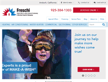 Tablet Screenshot of freschiserviceexperts.com